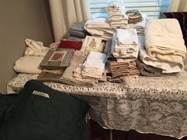 towels, sheets, bedspreads, pillows--we have them!