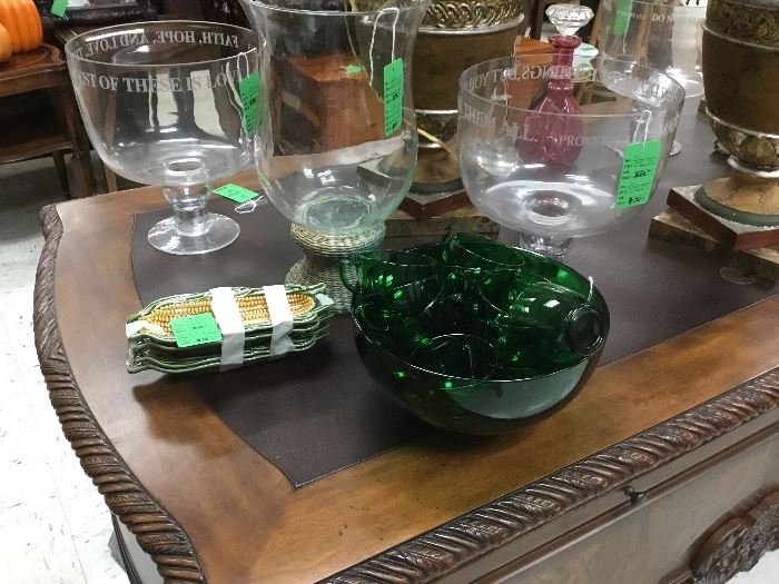 Home Decor and glass items