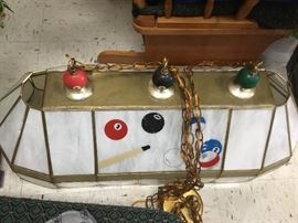 Billiard light for your pool table 