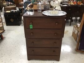 Vintage 4 drawer chest