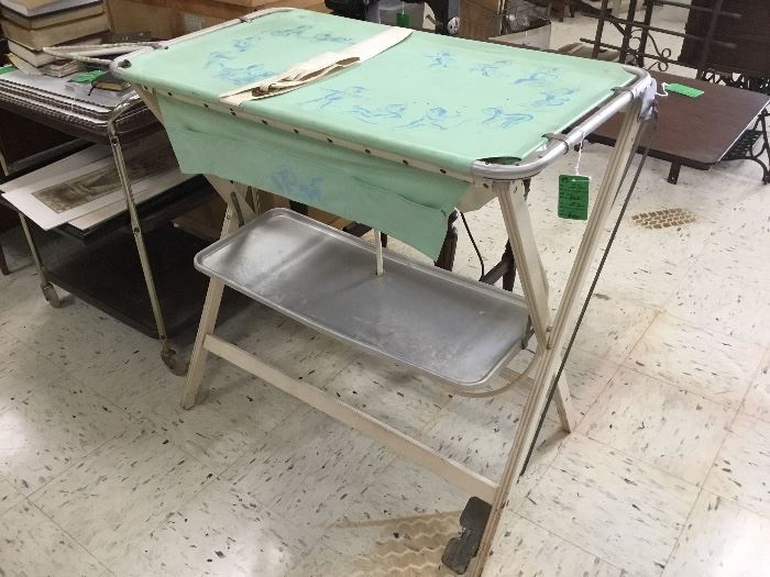 Vintage changing table