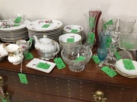 More pieces of china