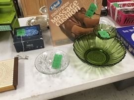 More vintage including 60’s chip & dip server