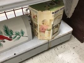 Vintage black& Decker in original box - never used  