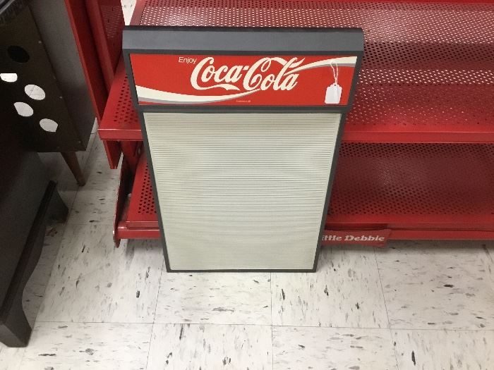 Coca Cola menu board