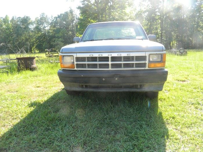 1994 Dodge Dakota, selling as is, clean title. Needs the rearview mirror to be reattached. V6 automatic, AM/FM cassette, good tires, 109,000 miles.