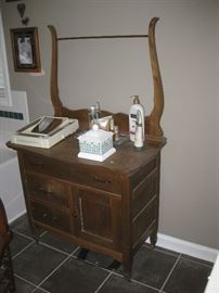 antique dresser.