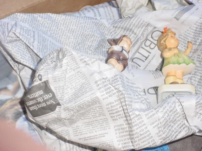 Several old Hummel figurines