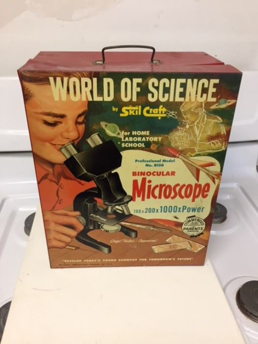 Skil Craft World of Science Microscope Kit.