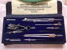 Frederick Post Drafting Kit.