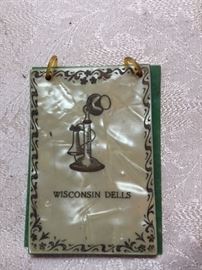 1927 Wisconsin Dells Phone Book-Mother of Pearl.