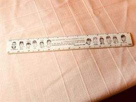 1962 Twins Ruler.