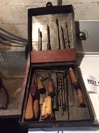 Just Some of the Antique Tools.