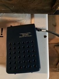 Realistic Mini Weather Radio.