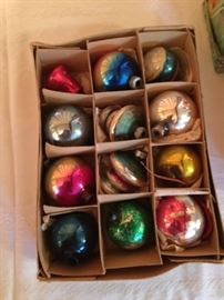 Vintage Christmas Ornaments.