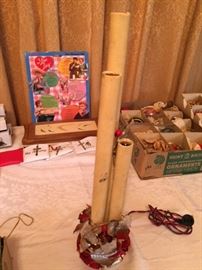 Antique Christmas Candle.