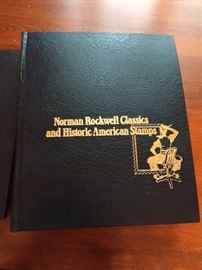 Norman Rockwell And Historic Stamp Collection.