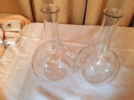 Pyrex Beakers.
