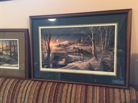 Terry Redlin Print-Almost Home.