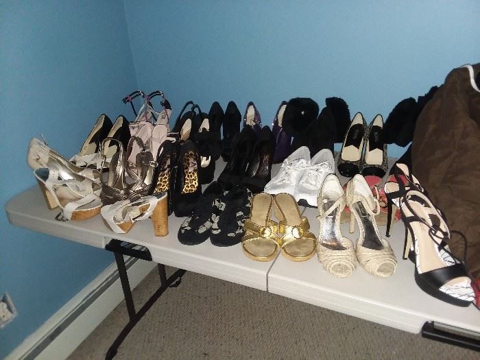 Collection of shoes