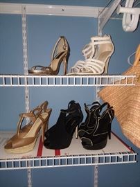 Collection of ladies shoes 