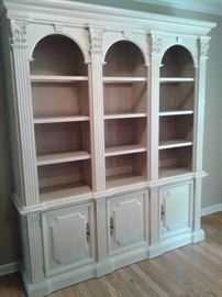 Beautiful book, curio case with storage