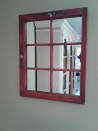 Decorative country mirror 