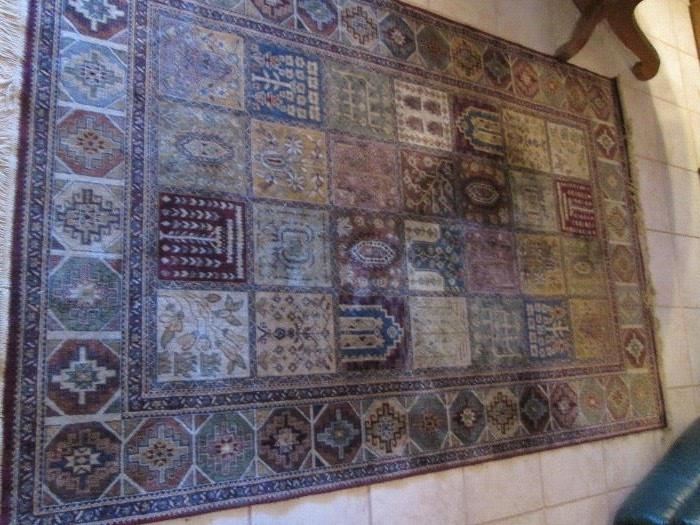 Here come the Oriental Rugs, many sizes and colors, this is from Iran and is Wool