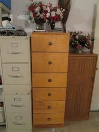 Files, Storage Drawers and Cabinet