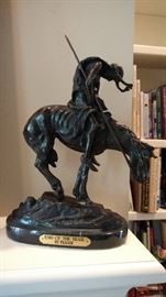 End of the Trail sculpture