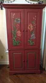 Painted armoire