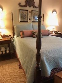 Full four poster bed