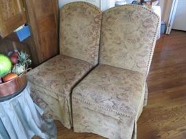 Pair of parson's chairs
