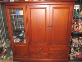 Lexington media cabinet