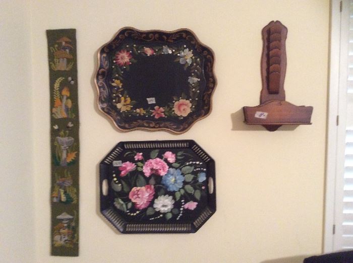 painted trays