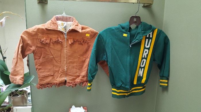 Little vintage Cowboy jacket and Huron High jacket