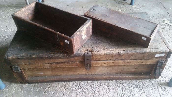 Old Tool Boxes 