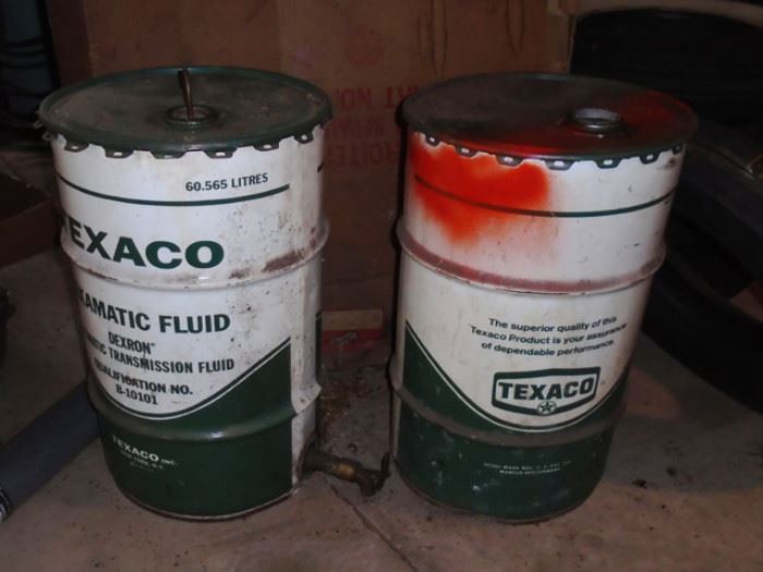 TEXACO CANS