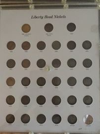 Coins - Liberty Head Nickels