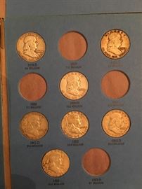 Coins - Franklin Half Dollar