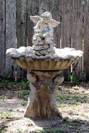 ANGEL BIRDBATH/FOUNTAIN
