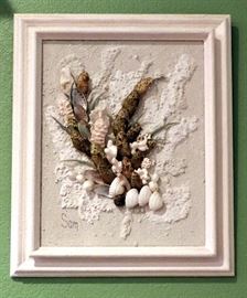 FRAMED SHELL ART