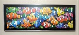 FRAMED CLOWN FISH PRINT