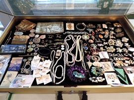 COSTUME JEWELRY AND PINS