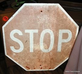 Metal Stop Sign
