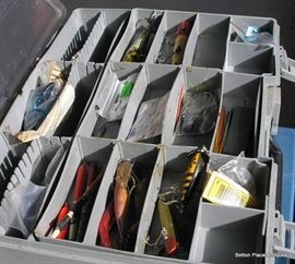 Lures and Tackle Boxes, at least 5 so far