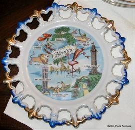 Florida Souvenir Plate