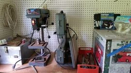 Drill Press, hand saws, Table saws, Bandsaws and more