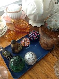 Antique Paper Weights