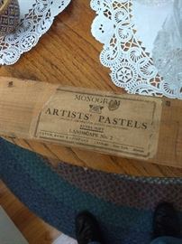 Unused Vintage Pastels!!